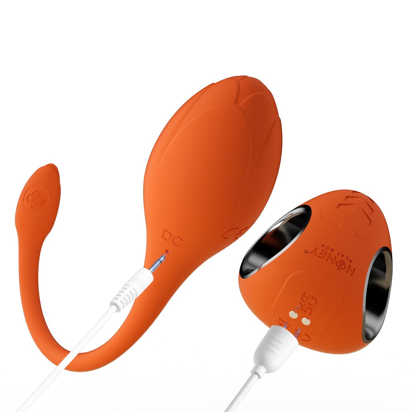 HoneyPlayBox - Lili App-Controlled Egg Vibrator Orange – App Controlled Egg Vibrator