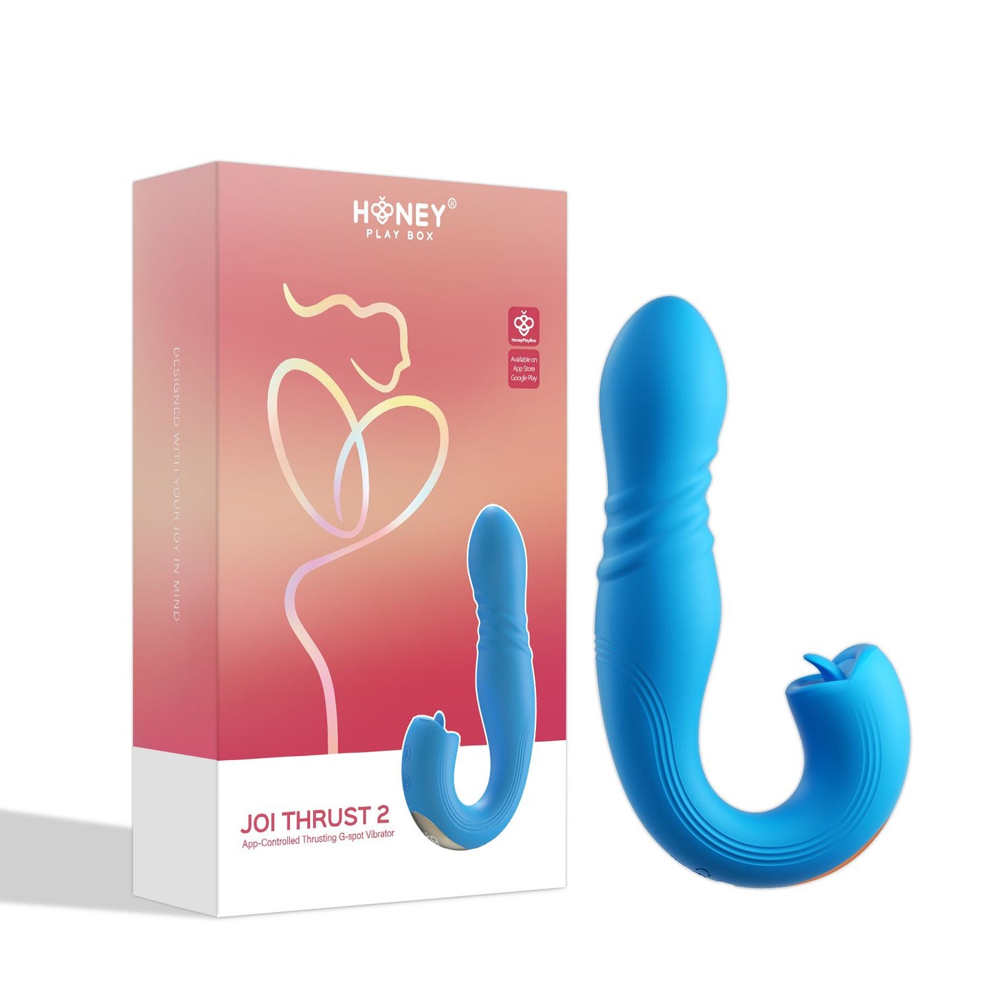 Honeyplaybox-Joi Thrust 2 Pressure Sensing App Controlled Thrusting G-Spot – G Spot Vibrator