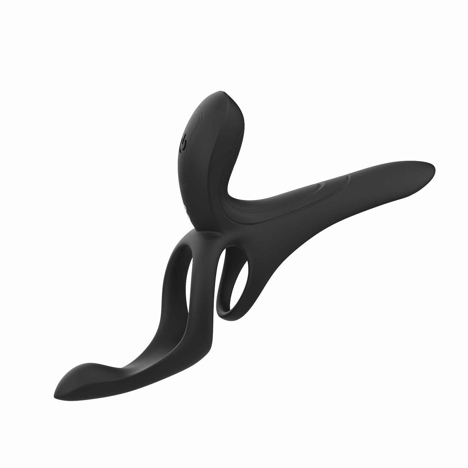 Black HoneyPlayBox Pleasure Pivot App-controlled Couples Vibrator lingerie