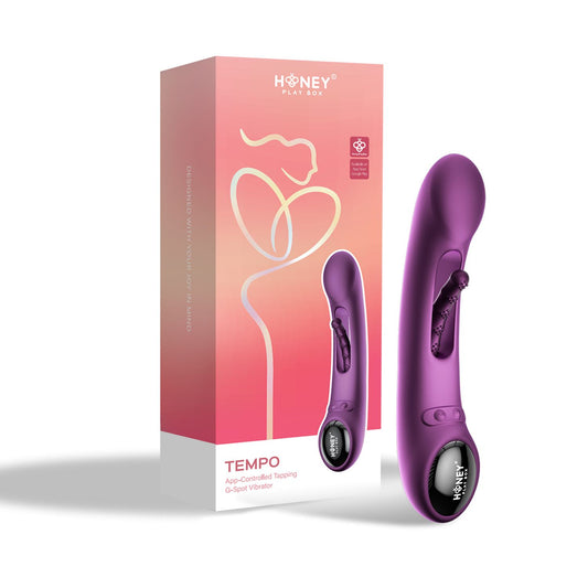 HoneyPlayBox - Tempo-Pressure Sensing App-Controlled Kinky Finger Tapping – G Spot Vibrator