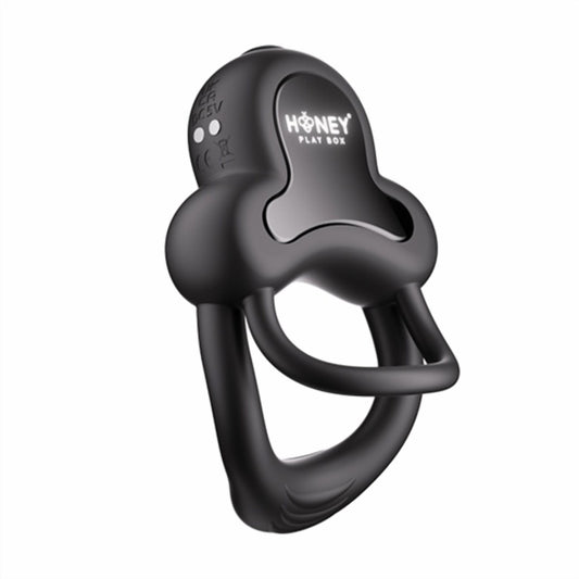 HoneyPlayBox - Anello-App-Controlled Vibrating Double Cock Ring & Clitoris – Vibrating Cock Ring