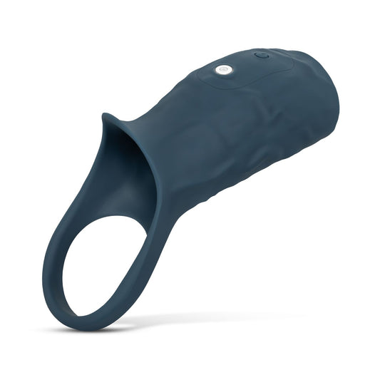 Boners - Vibrating Penis Sleeve - Blue – Penis Pump