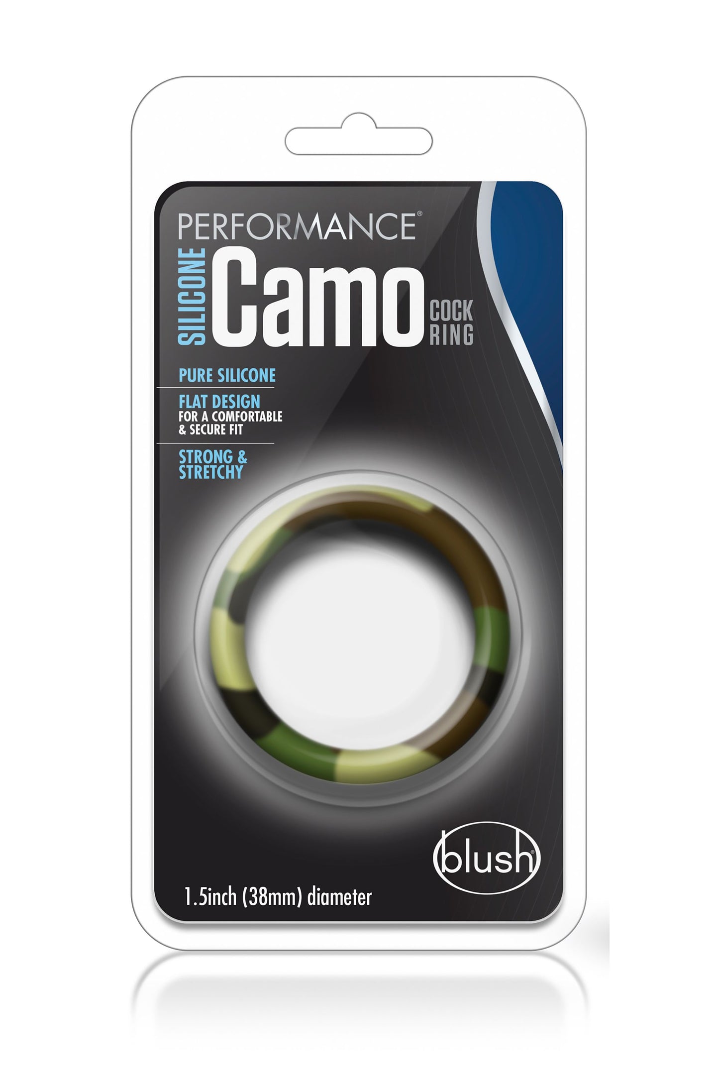 Blush - Performance Silicone Camo Cock Ring – Silicone Cock Ring