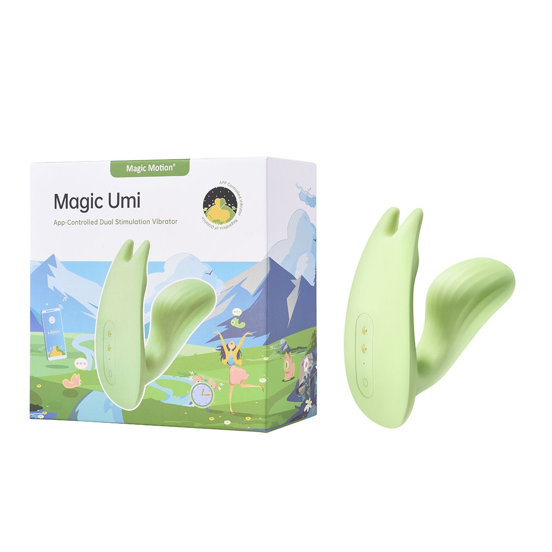 Magic Motion - Umi Smart Wearable Vibrator - Green