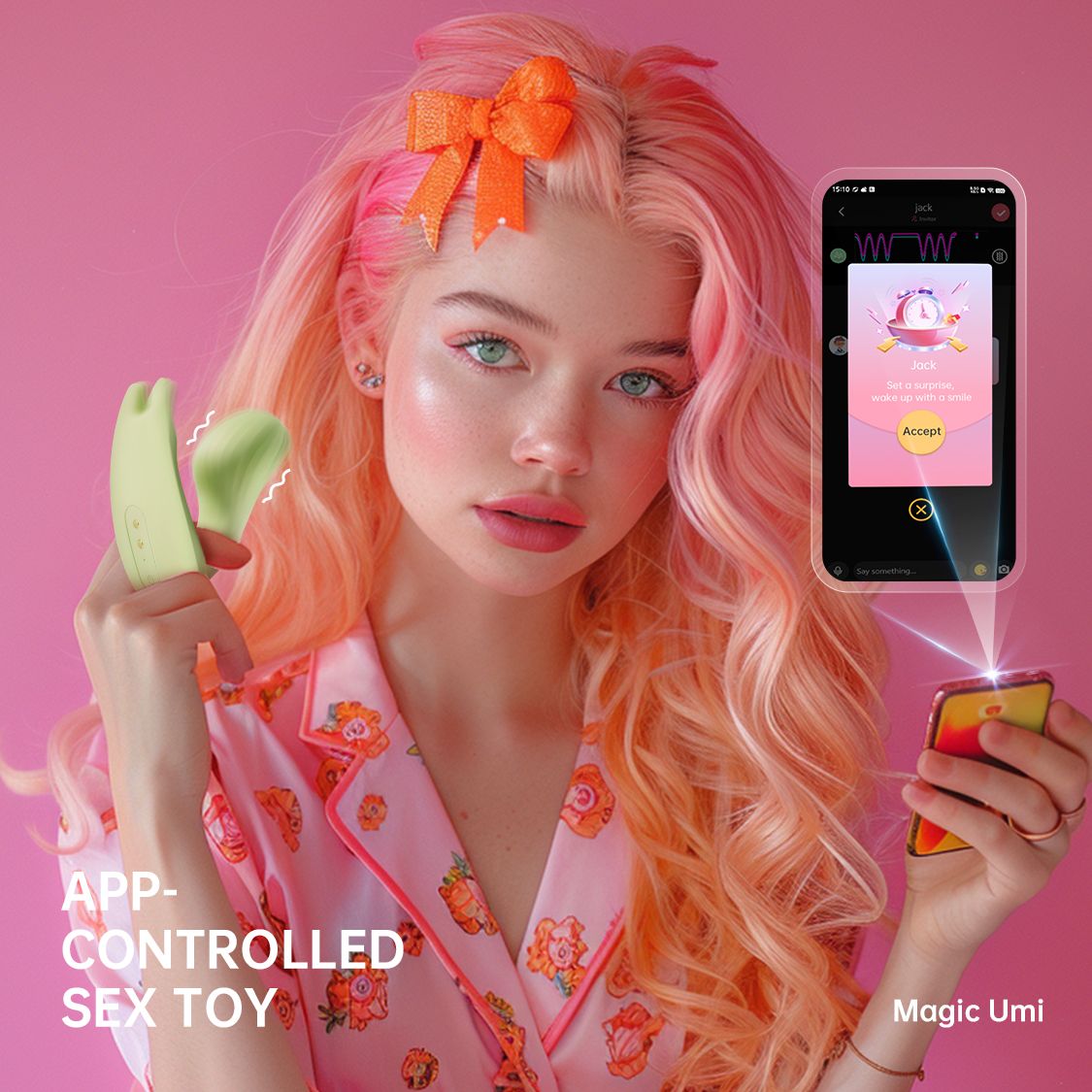 Magic Motion - Umi Smart Wearable Vibrator - Green
