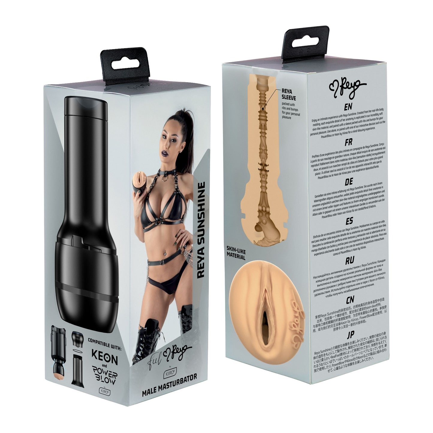 Kiiroo – Sente Reya Sunshine - Preto