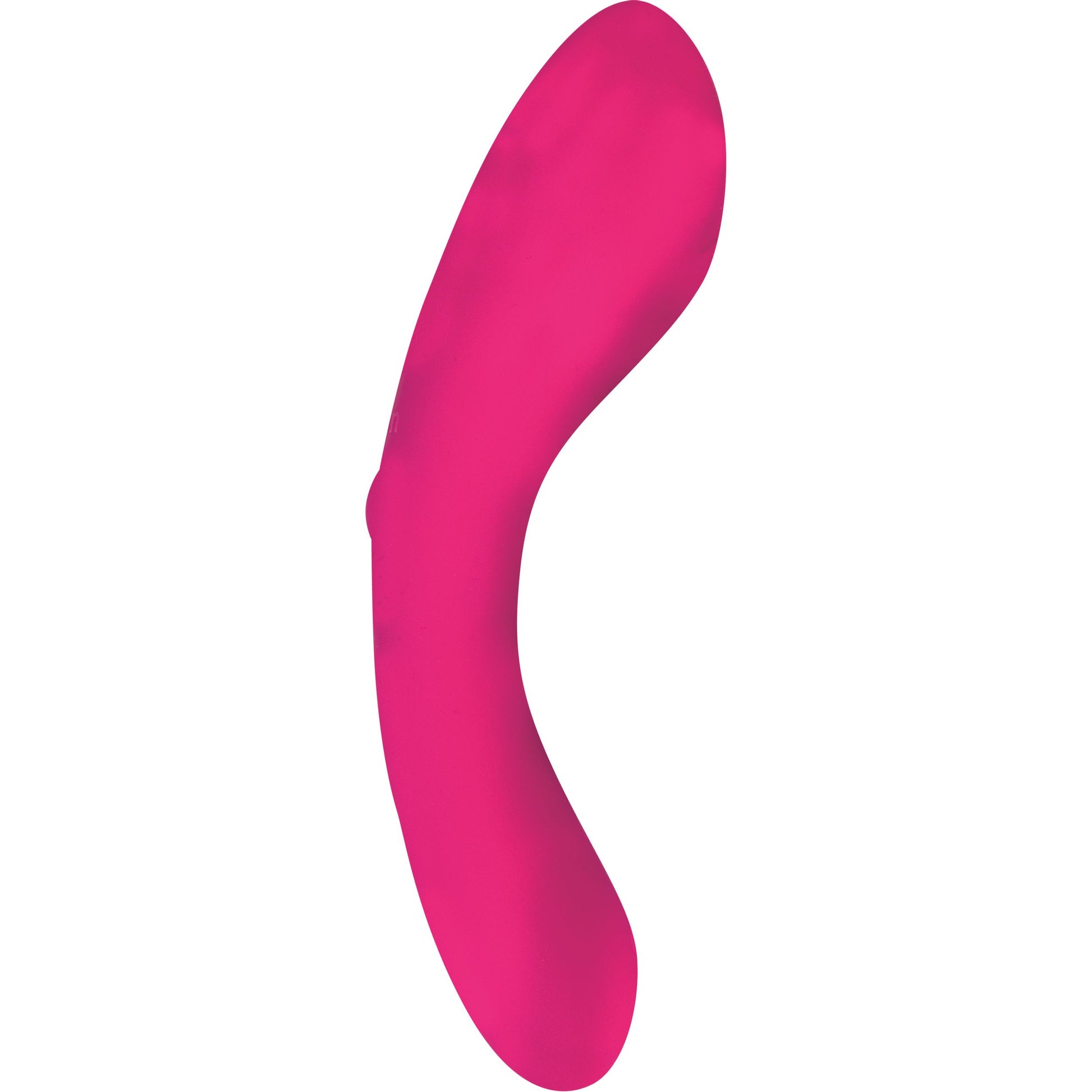 Pink Mini Swan Wand vibrator with smooth curved shape
