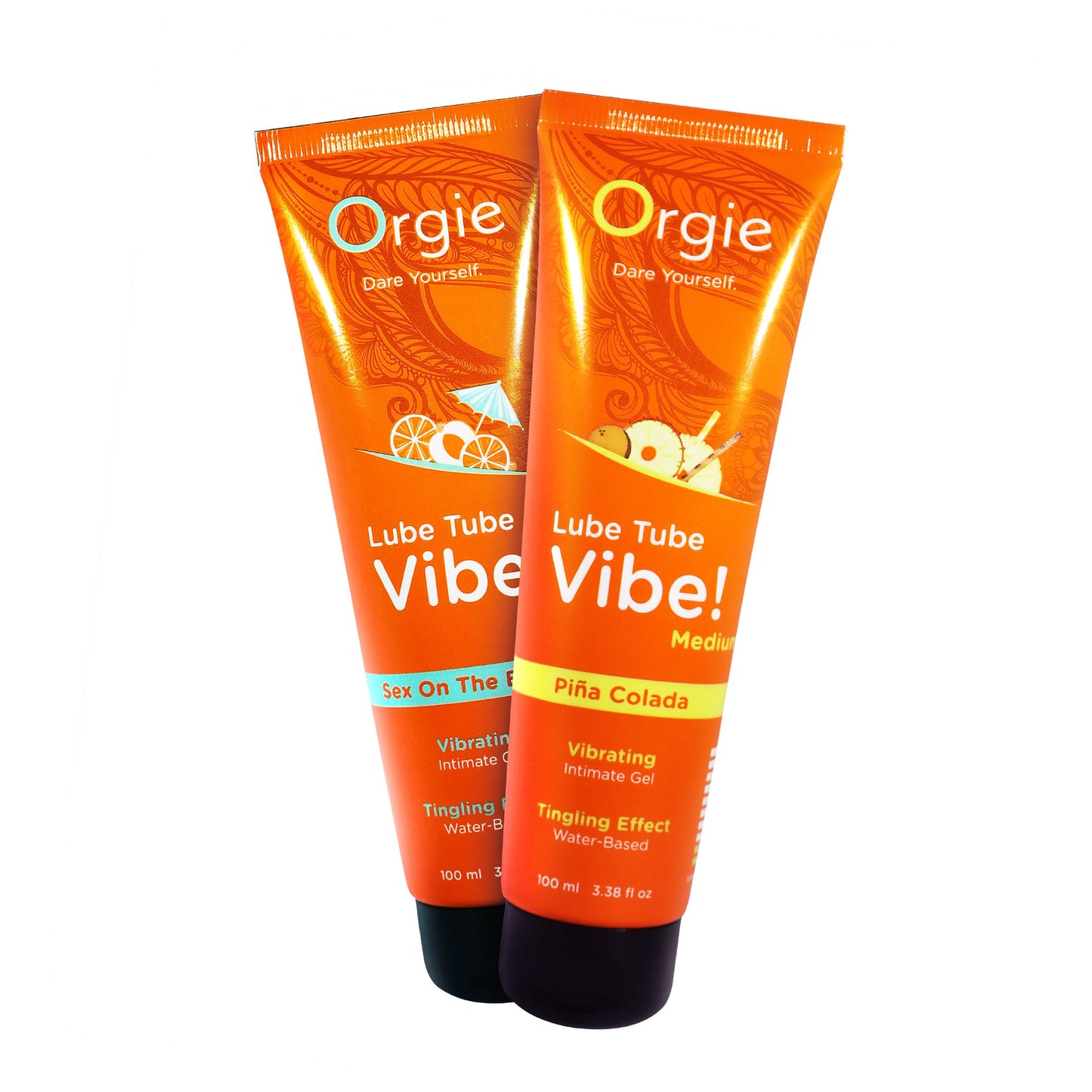 Orgie - Lubrificante com Vibração Sabor Pina Colada