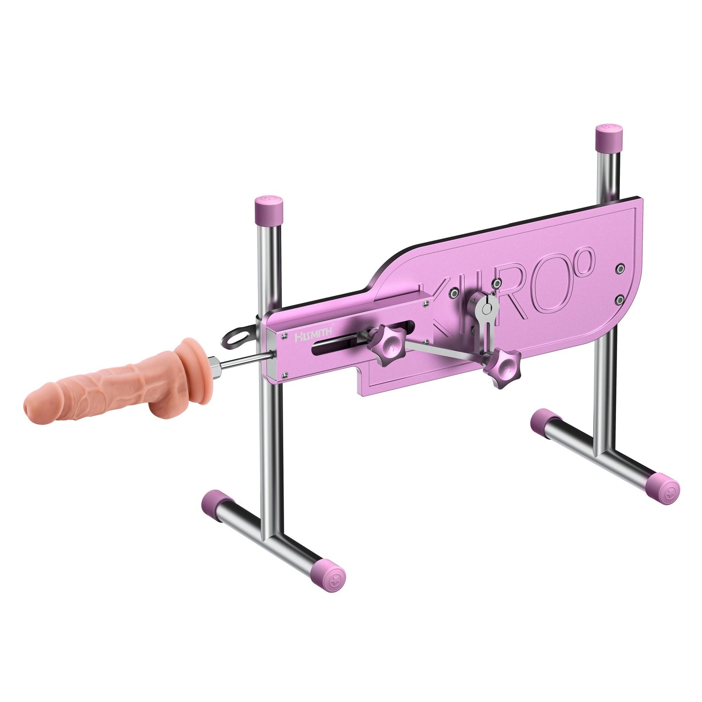 Kiiroo - PleasureDrive Interactive Sex Machine - Pink – Thrusting Sex Machine