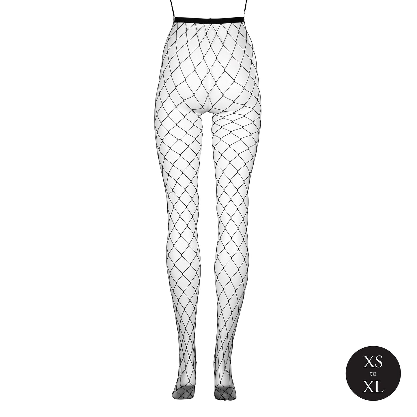 Le Desir - Cueca com Rede de Malha Grande - Preto