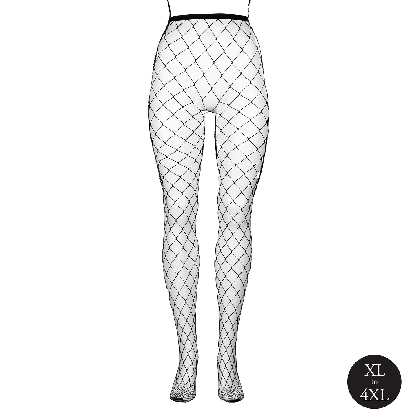 Le Desir - Cueca com Rede de Malha Grande - Preto