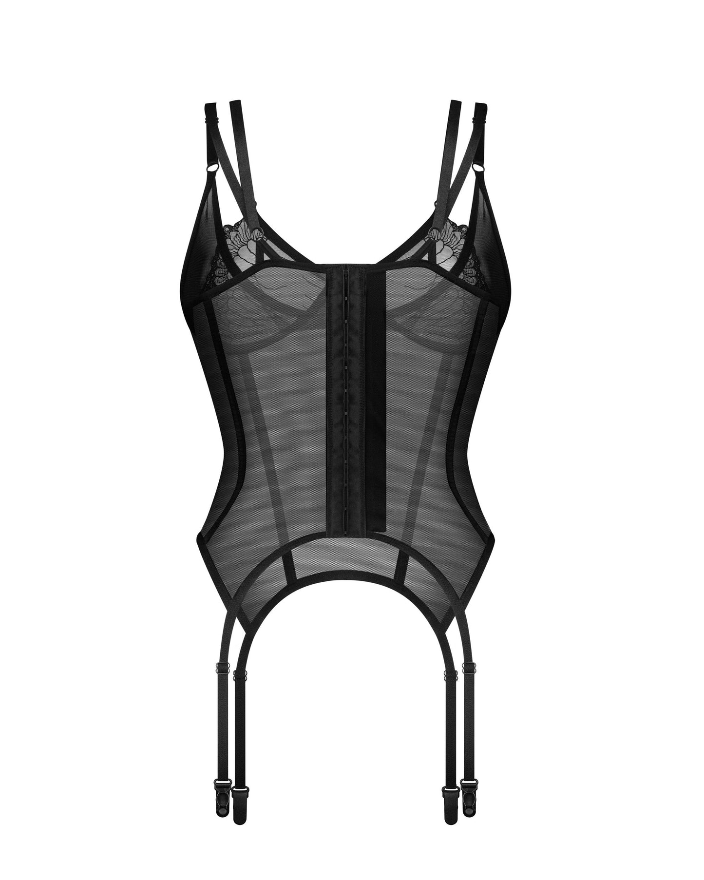 Obsessive – Arrowel Corset – Black – Lace Up Corset