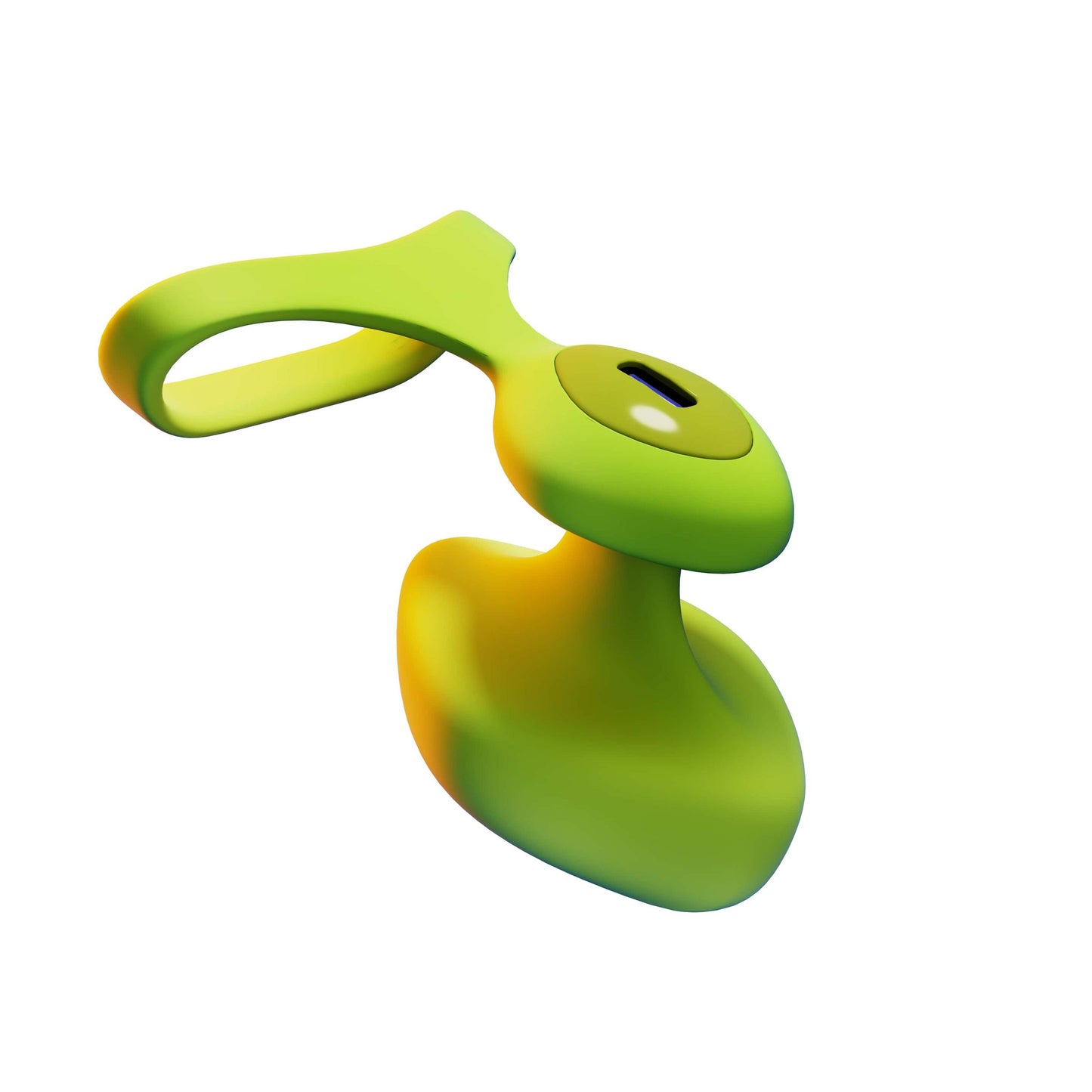 Dame - Fin 2.0 Finger Vibrator - Citrus – Mini Finger Vibrator