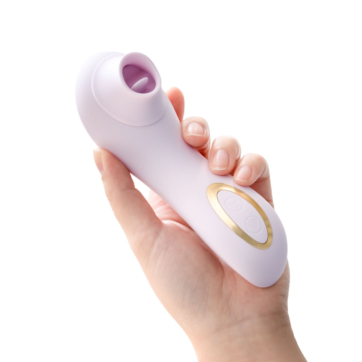 Blush - Delice Fleur Air Pulsing Vibrator - Barely Purple – Clitoral Vibrator