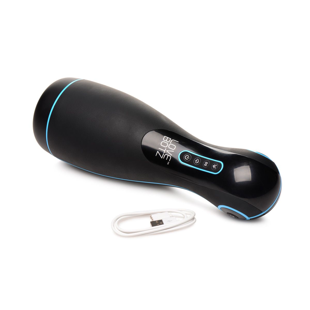 The Milker - Extreme 16X Sucking Masturbator - Black/Blue – Automatic Masturbator