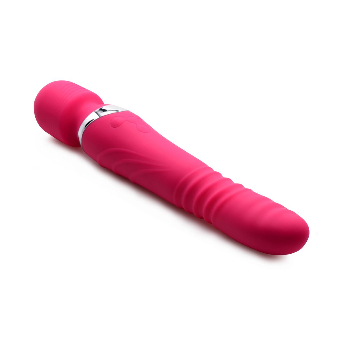 Inmi - Ultra Thrust - Her Vibrating Silicone Wand - Pink