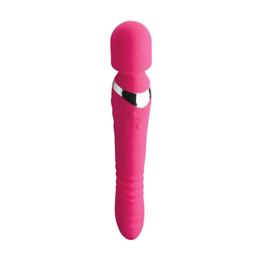 Inmi - Ultra Thrust - Her Vibrating Silicone Wand - Pink