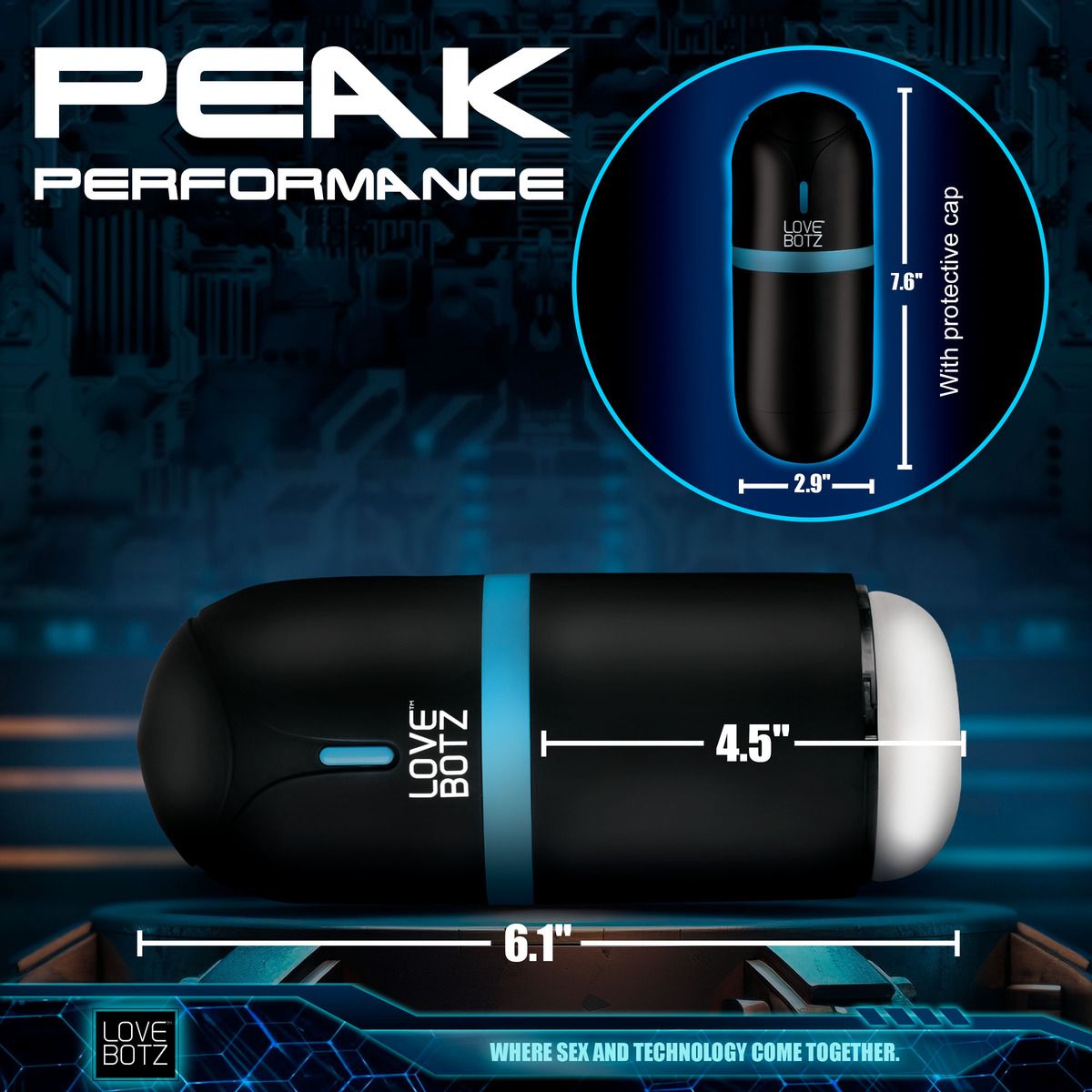 The Milker - Mega-Pod Sucking Masturbator - Black – Automatic Masturbator