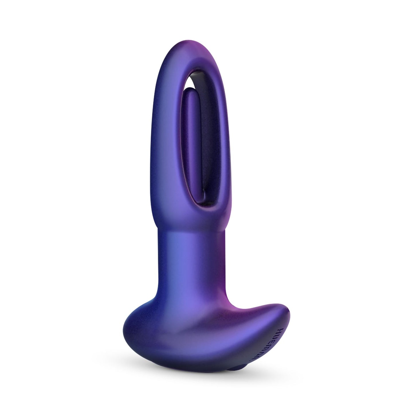 Hueman - Voyager Vibrating Butt Plug With Tapping - Purple – Remote Control Vibrating Butt Plug
