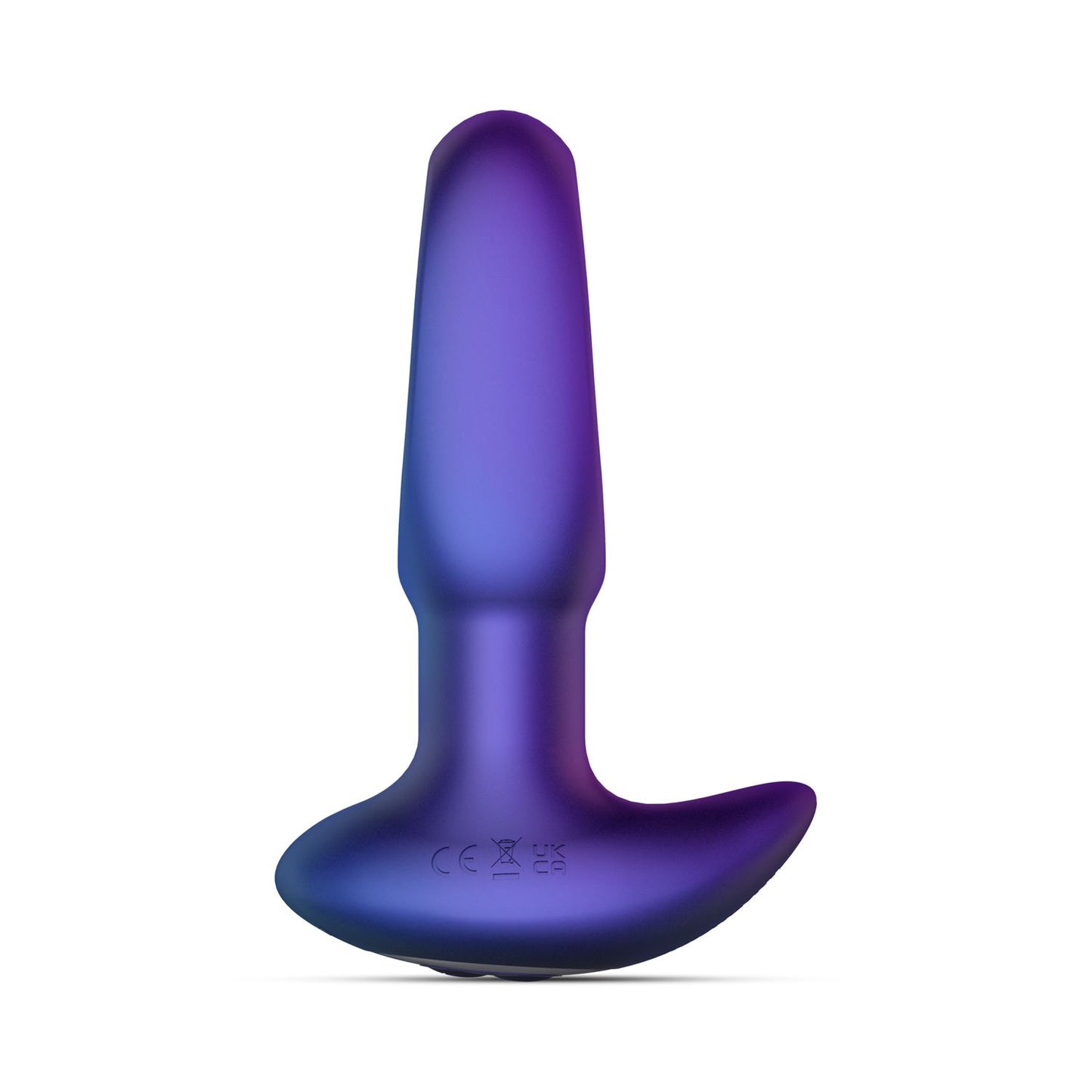 Hueman - Voyager Vibrating Butt Plug With Tapping - Purple – Remote Control Vibrating Butt Plug