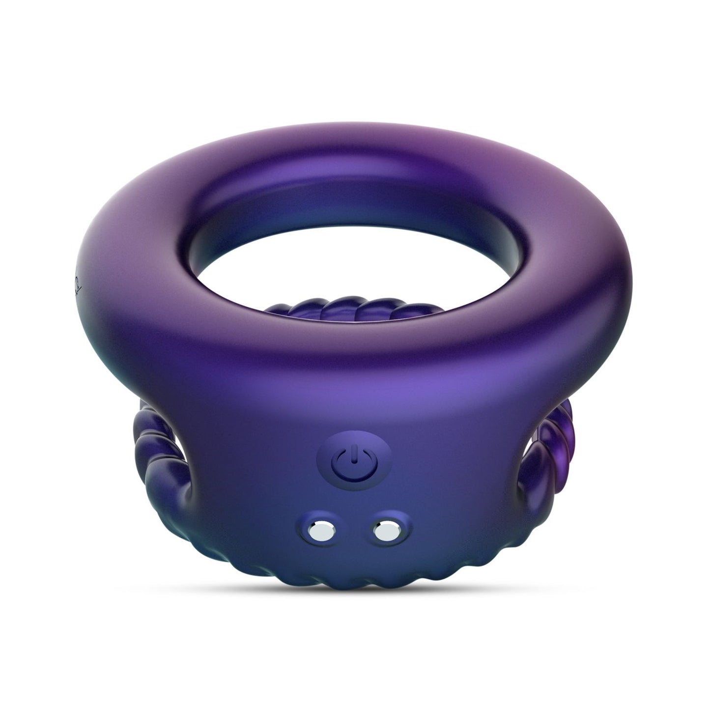 Hueman - Anel Vibratório para Pénis e Testículos Jupiter - Roxo