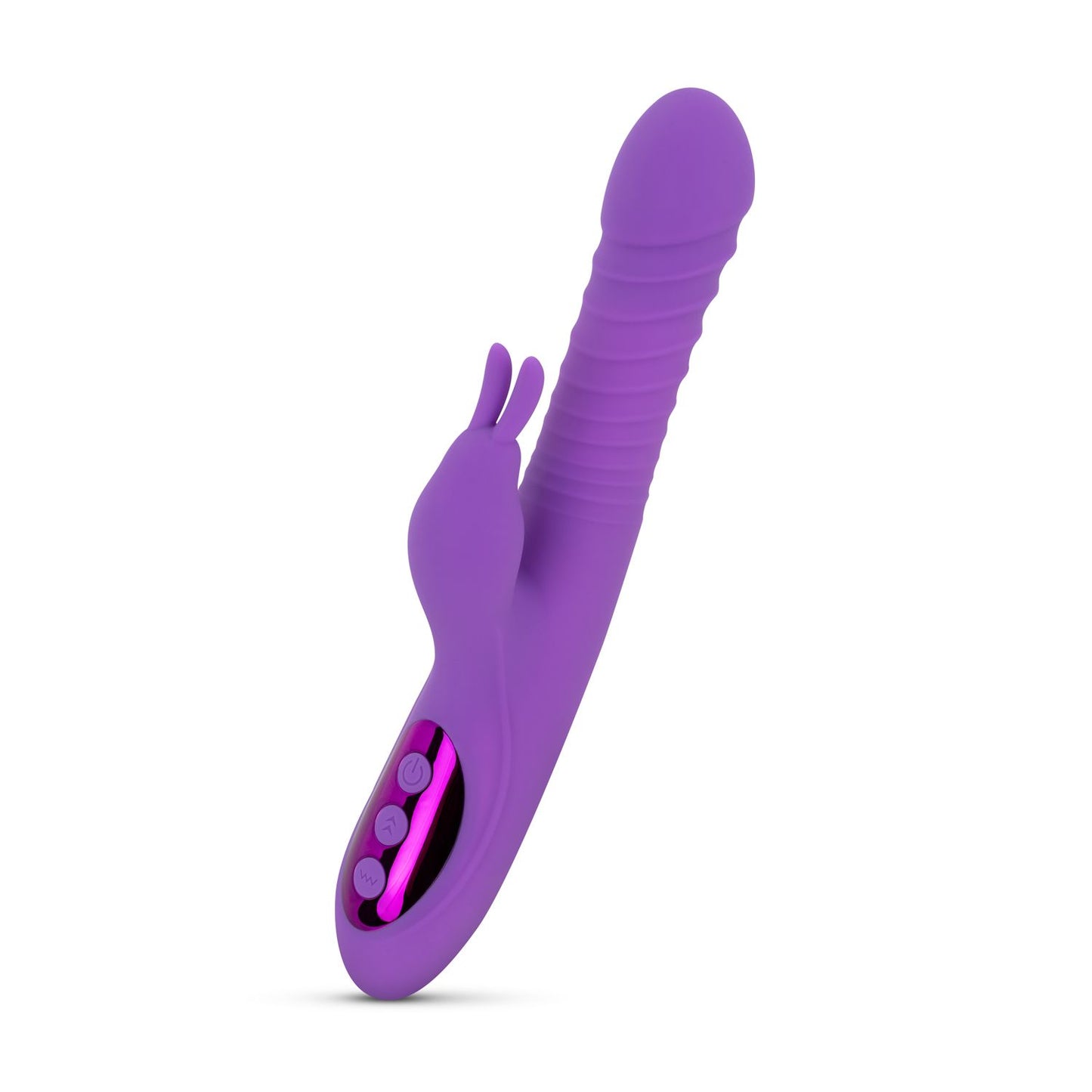 Teazers – Thrusting, Warming Rabbit Vibrator – Purple – Thrusting Rabbit Vibrator