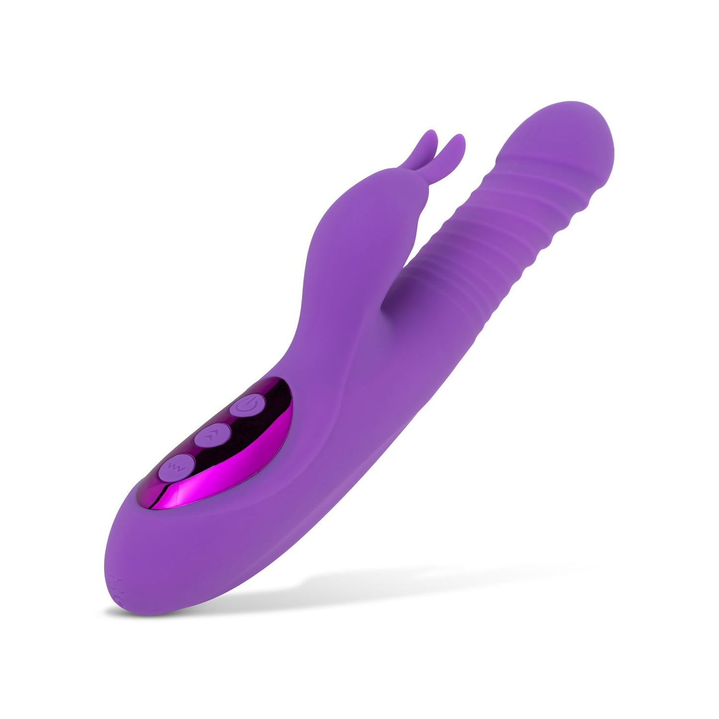 Teazers – Thrusting, Warming Rabbit Vibrator – Purple – Thrusting Rabbit Vibrator