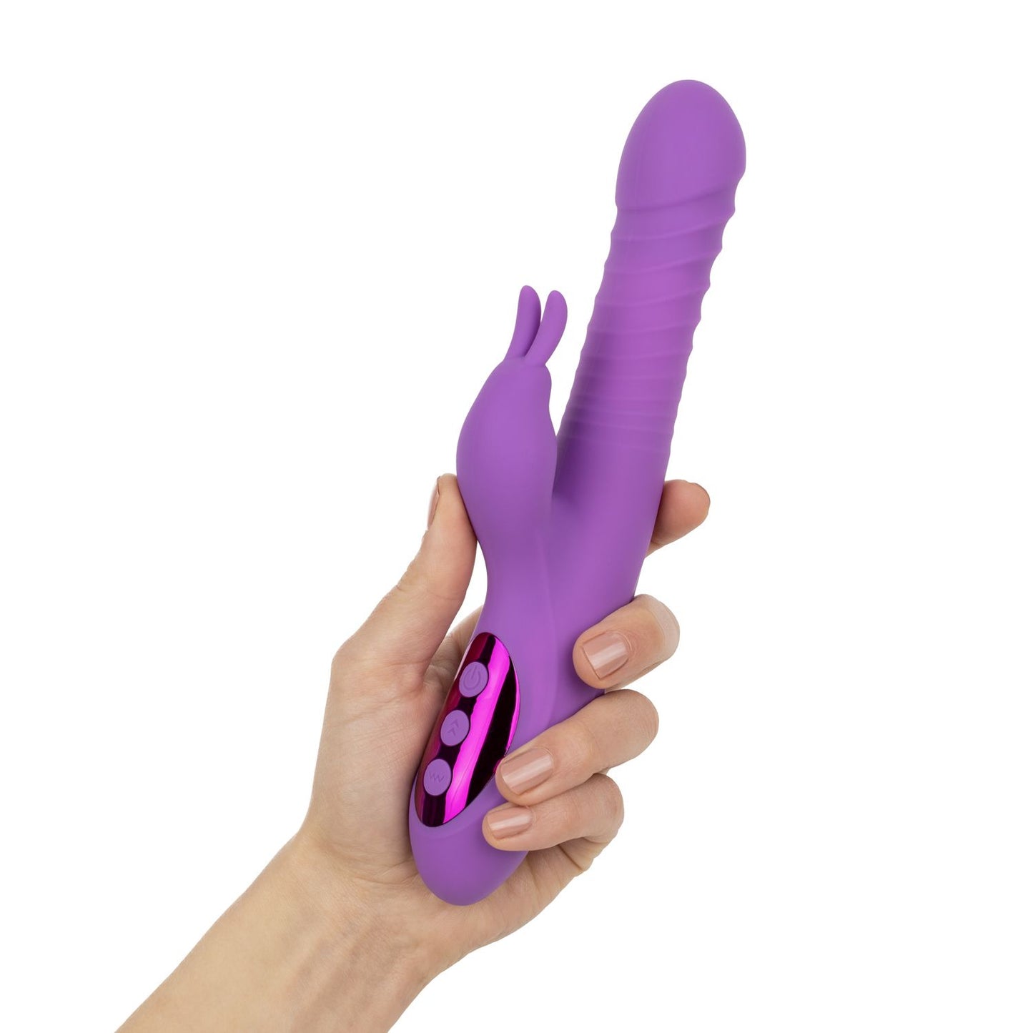 Teazers – Thrusting, Warming Rabbit Vibrator – Purple – Thrusting Rabbit Vibrator