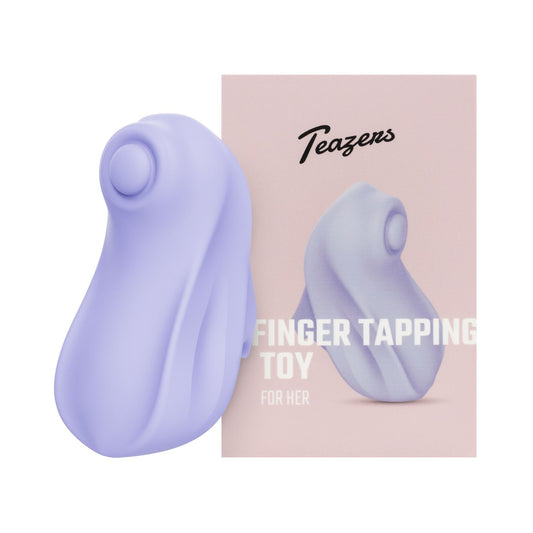 Teazers - Finger Vibrator Tapping Toy - Purple – Mini Finger Vibrator