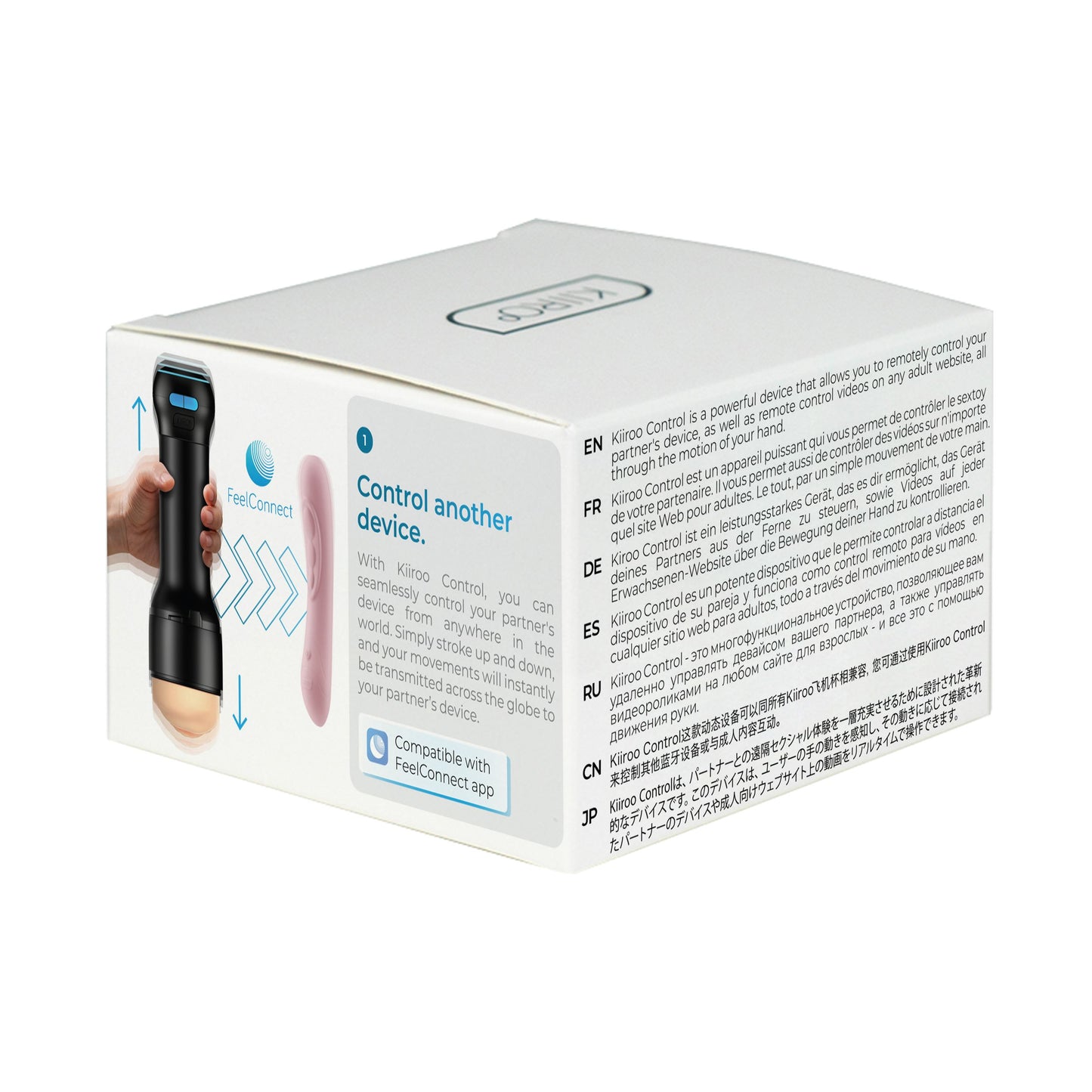 Kiiroo – Control Stroker Controller – Black – Male Masturbator