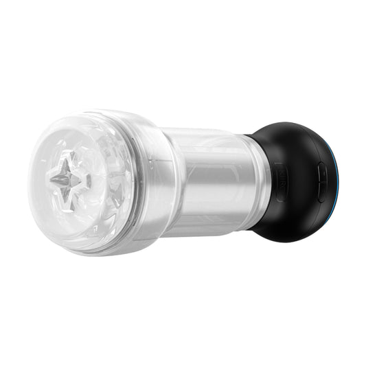 Kiiroo – Feel Crystal Stroker Set – With PowerBlow Suction – Automatic Masturbator