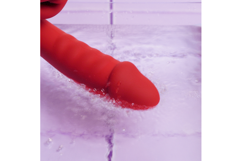 Teazers Dildo with Clitoris Stimulator