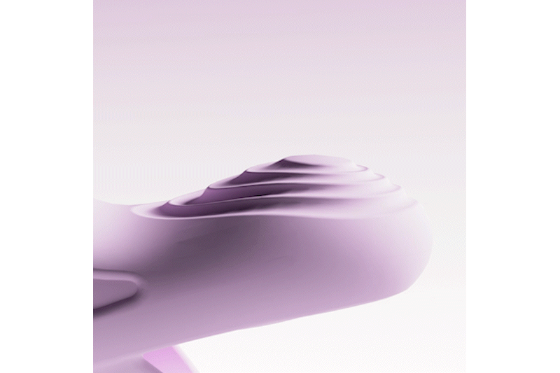 Svakom- Echo 2 Finger Vibrator - Pink Lilac – Mini Finger Vibrator