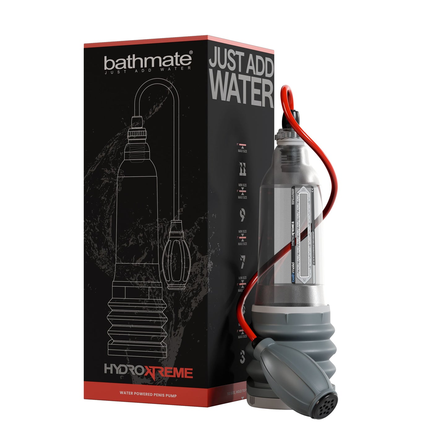 Bathmate - HydroXtreme8 Penis Pump - Clear – Electric Penis Pump