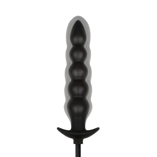 Anal Collection - Inflatable Anal Plug with Pump 20 cm - Black – Butt Plug