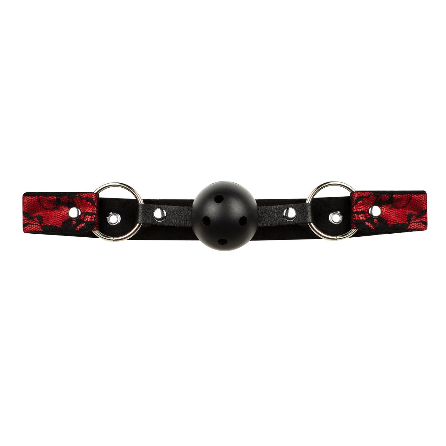 Bedroom Fantasies - Lace & Leather Look - 8 Piece Bondage Set - Red – Bondage Kit