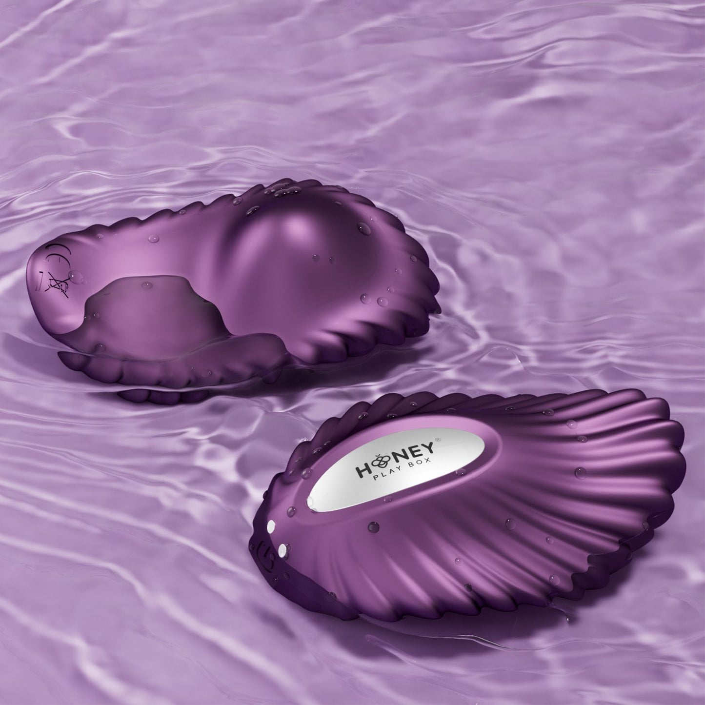 HoneyPlayBox - Pearl App-Controlled Magnetic Panty Vibrator - Purple – App Controlled Panty Vibrator