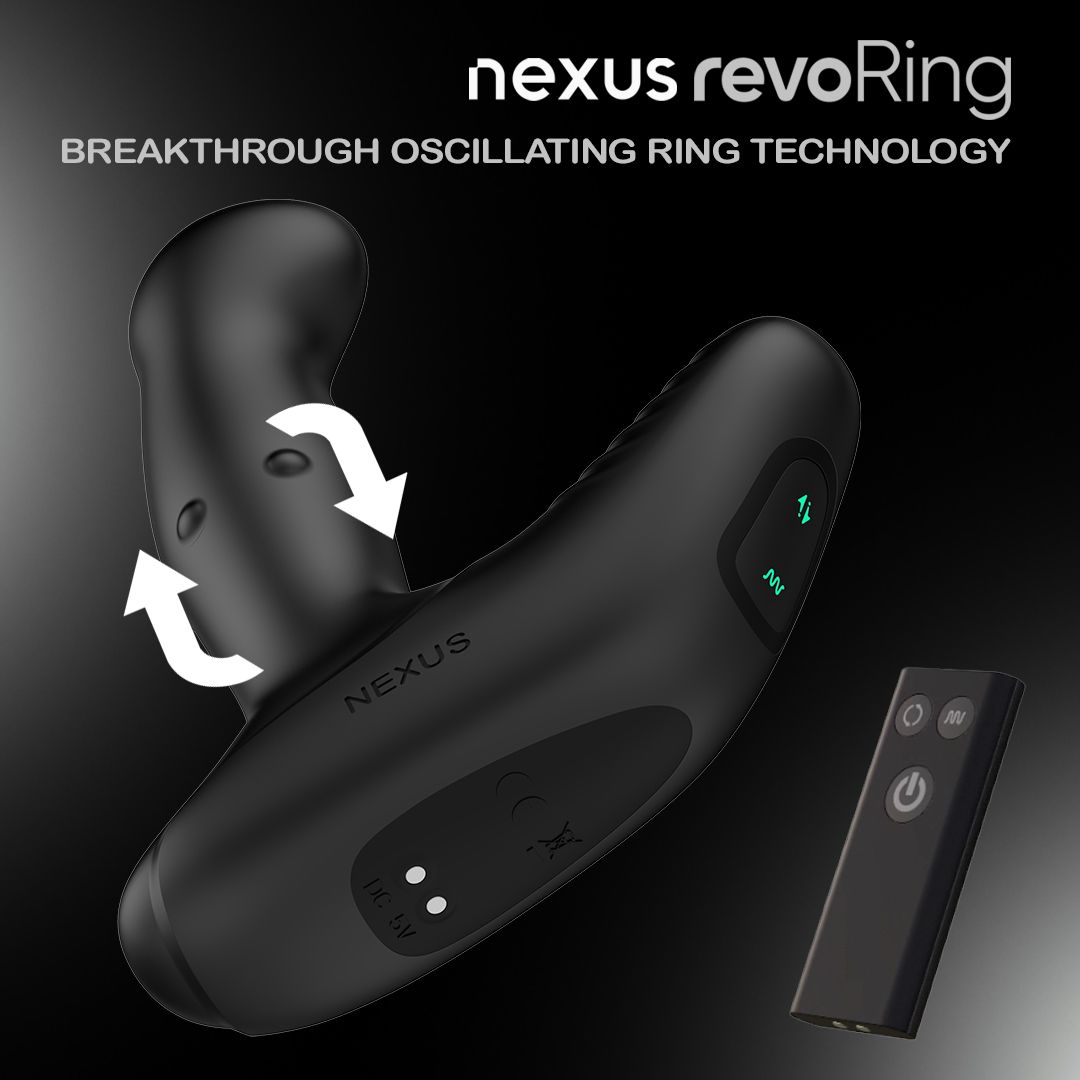 Nexus - Revo Ring Remote Control Rotating Prostate Massager – Prostate Vibrator