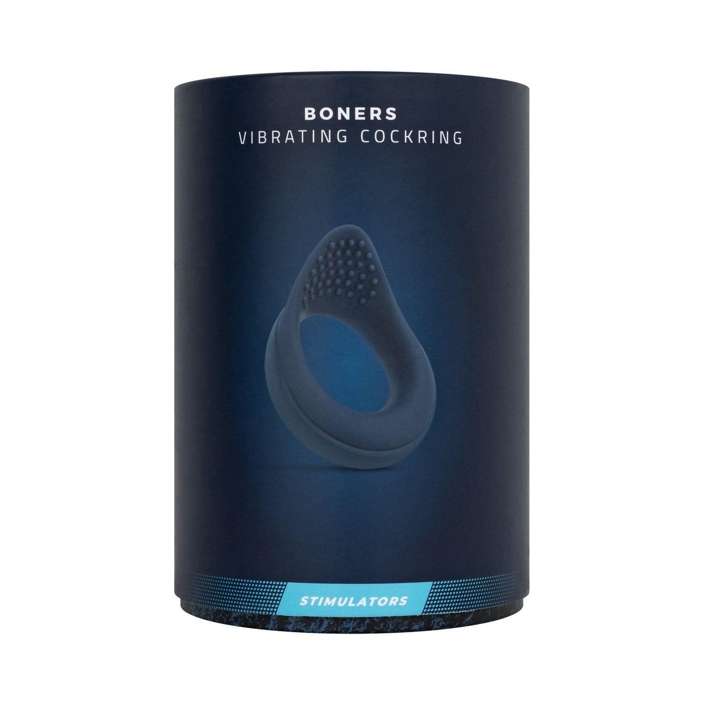 Boners - Vibrating Cock Ring with Perineum Stimulation – Rechargeable Vibrating Cock Ring