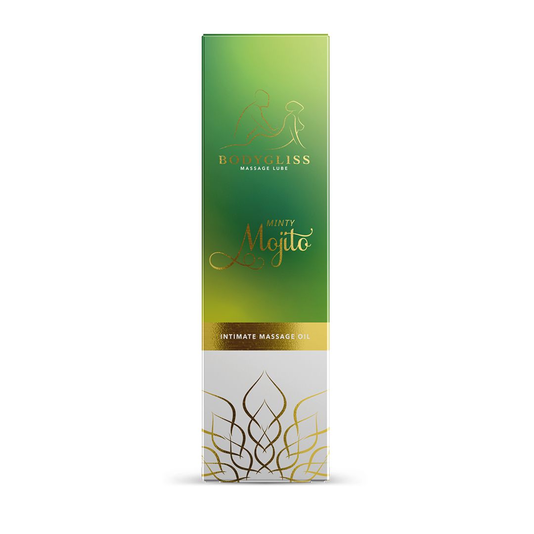 BodyGliss – Óleo de Massagem e Lubrificante 2 em 1 Mojito de Menta – 150 ml