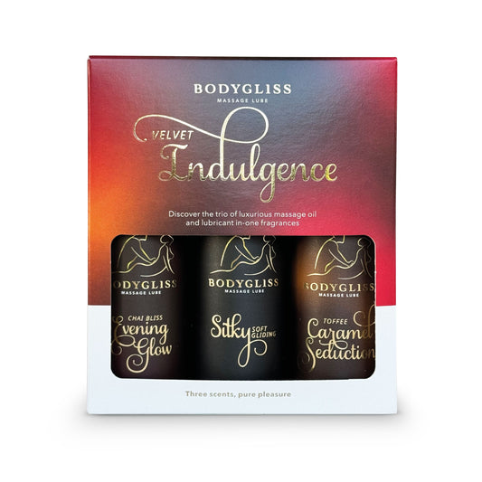 BodyGliss - Travel Edition 3-pack - Velvet Indulgence – Massage Oil