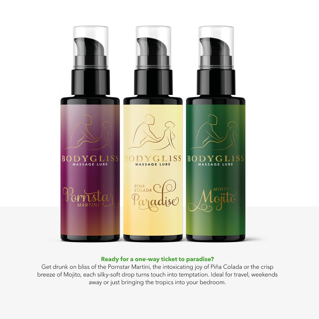 BodyGliss - Travel Edition 3-pack - Tropical Temptation – Massage Oil