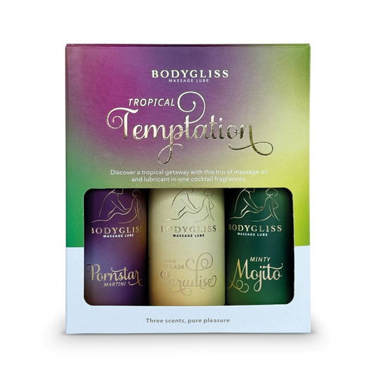 BodyGliss - Travel Edition 3-pack - Tropical Temptation – Massage Oil