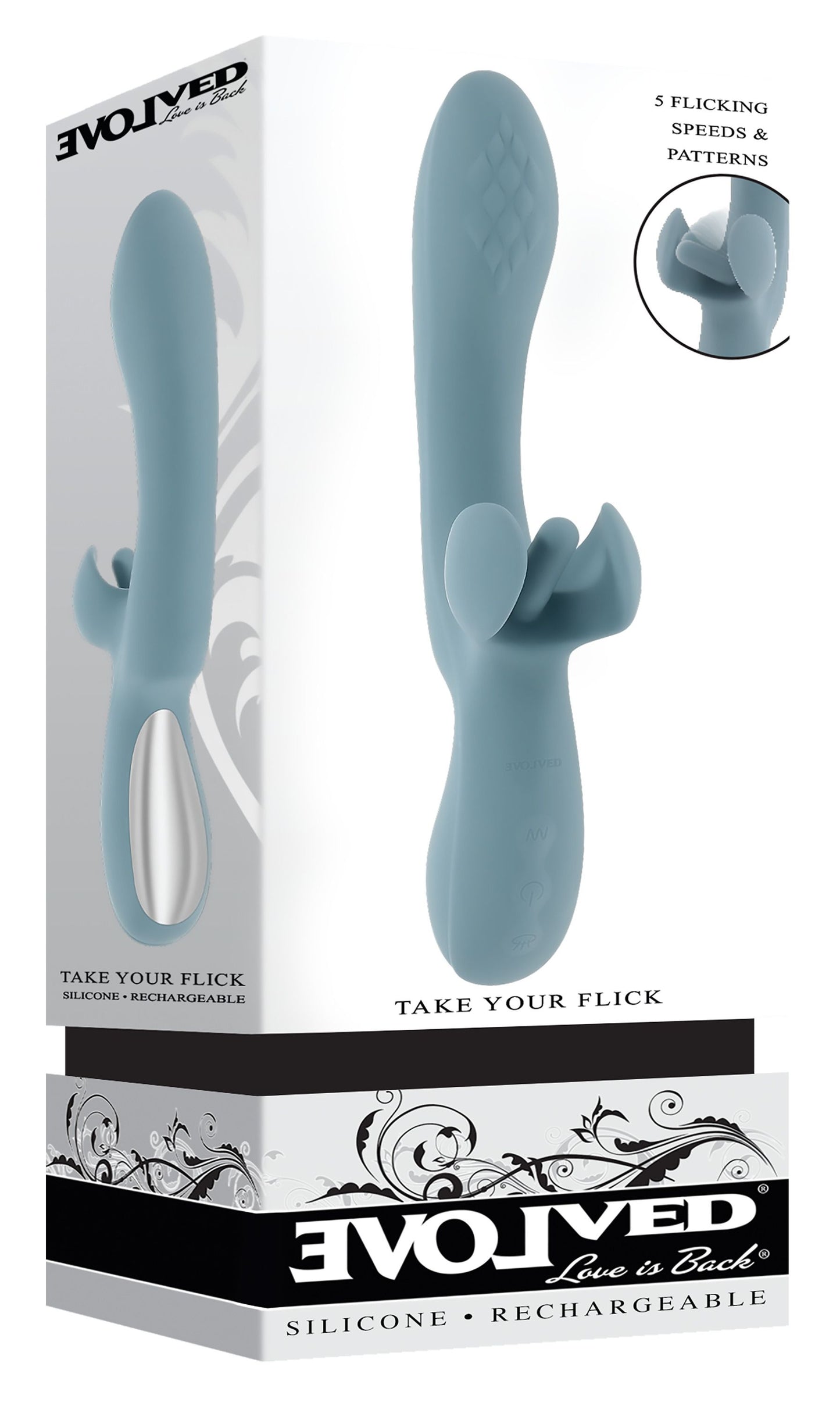 Evolved – Take Your Flick – Rabbit Vibrator – G Spot Rabbit Vibrator