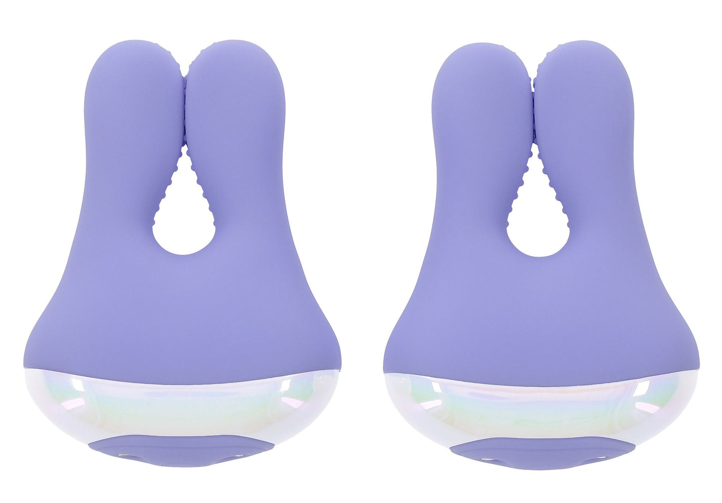Playboy Pleasure – In A Pinch – Vibrating Nipple Clamps – Adjustable Nipple Clamps
