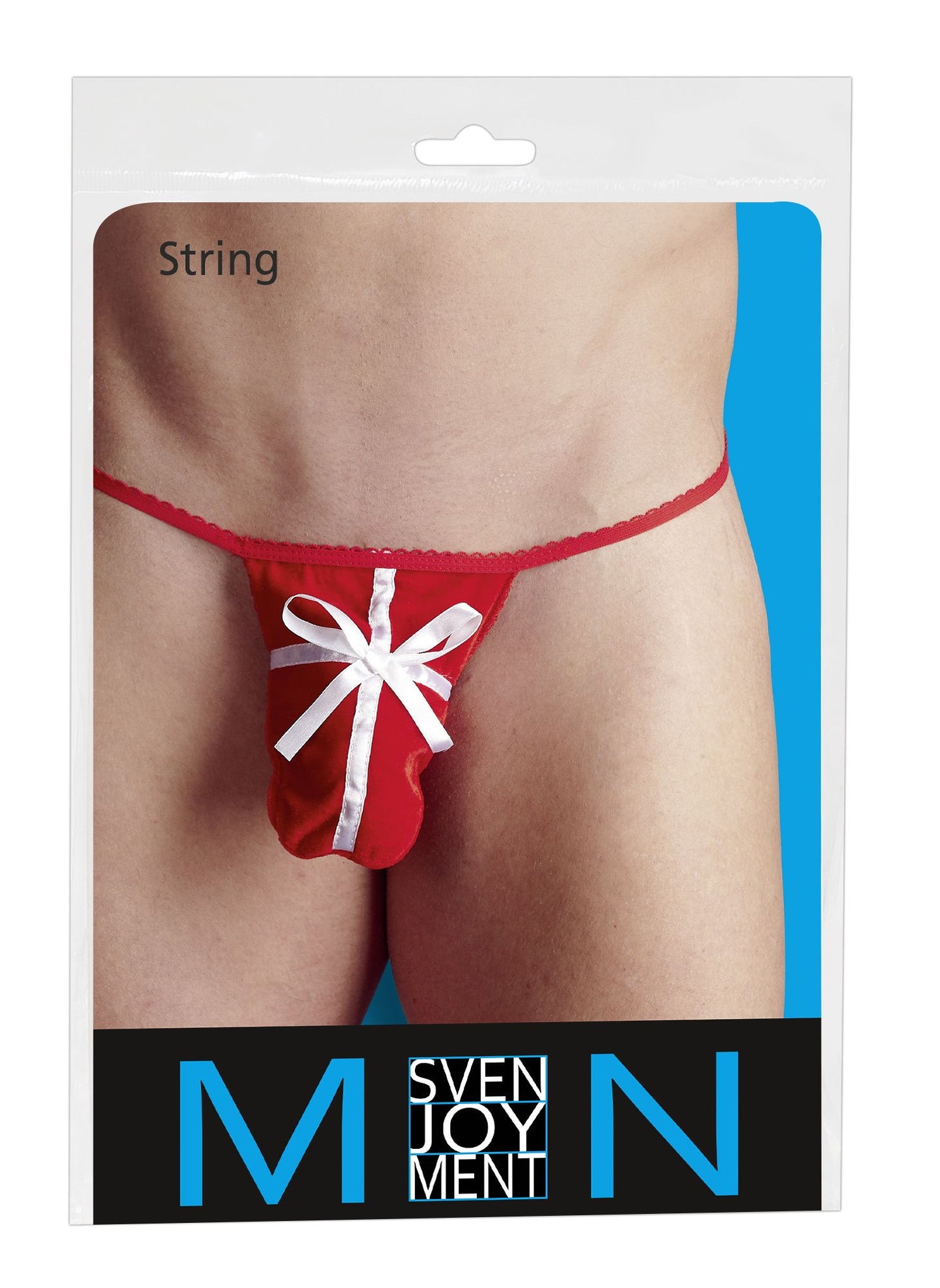 Svenjoyment – Gift Design Thong – Red – Lingerie Set