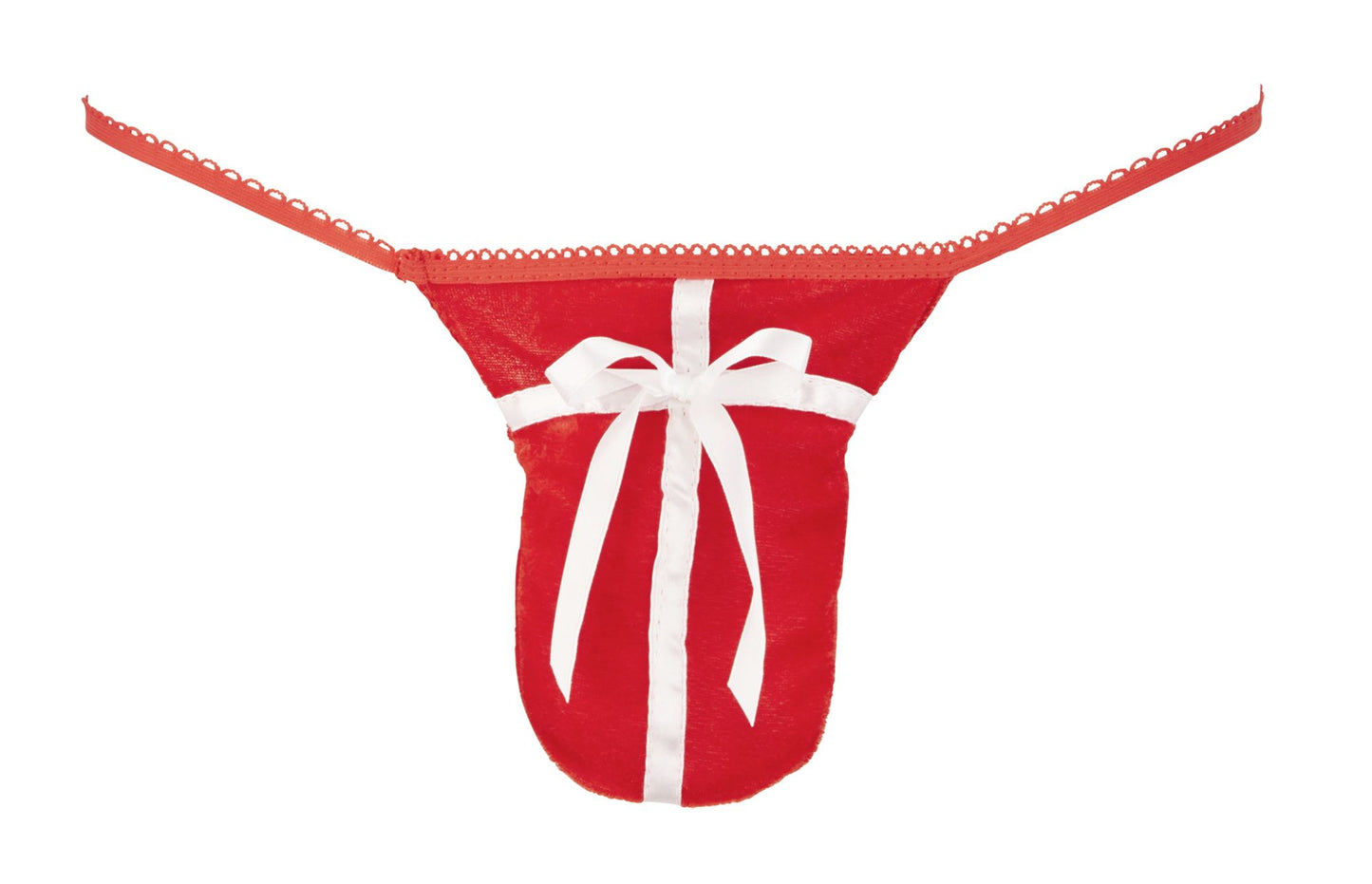 Svenjoyment – Gift Design Thong – Red – Lingerie Set