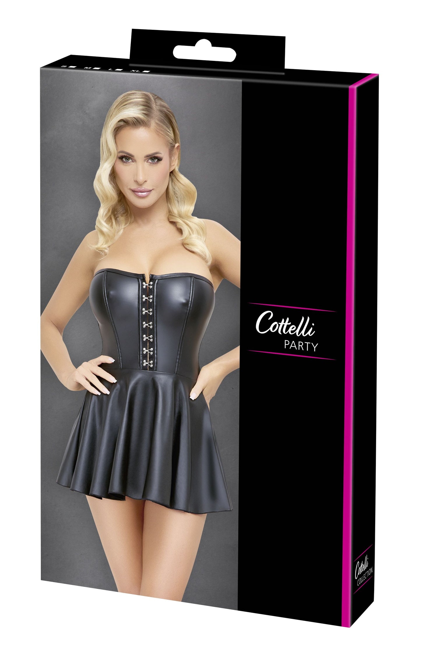 Cottelli Party – Mini tube dress – Matte look – Lingerie Set
