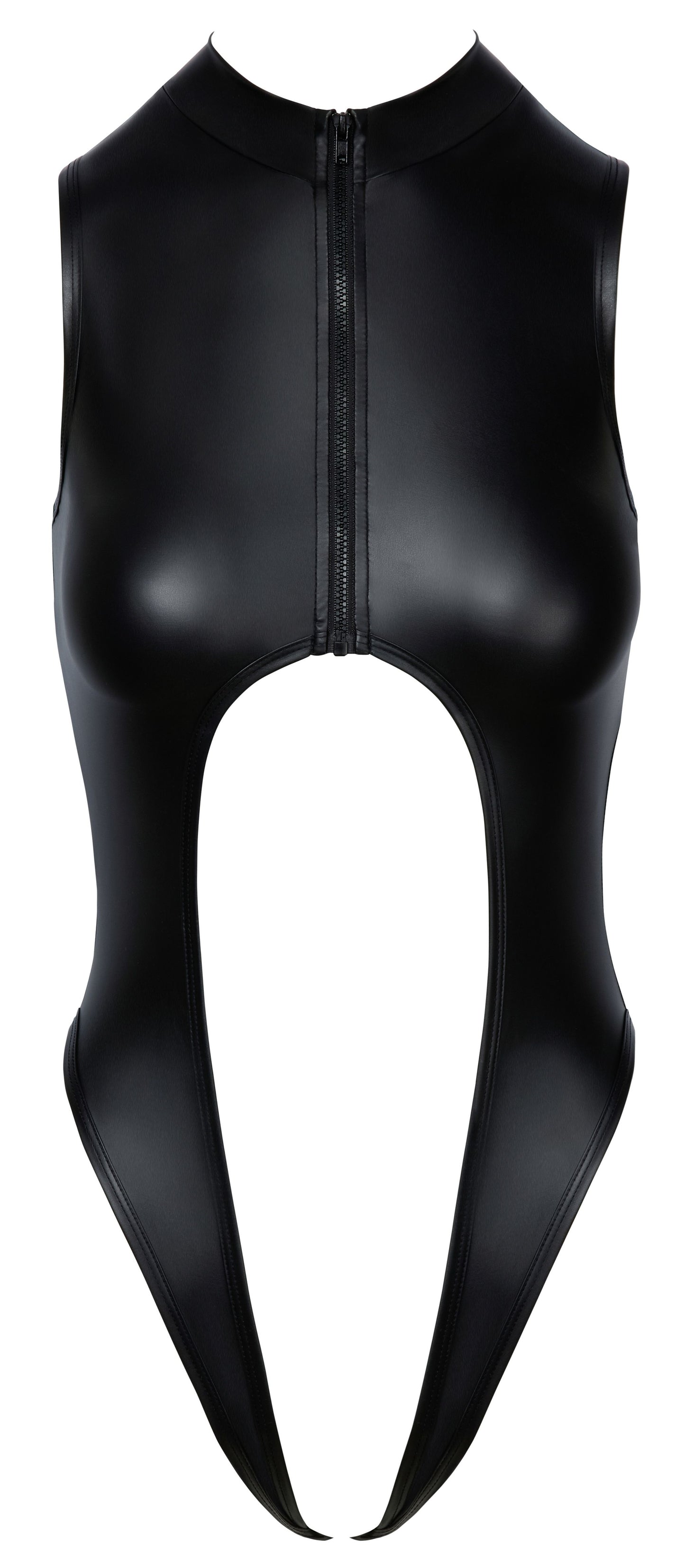 Cottelli Lingerie – Crotchless Body – Black – Crotchless Knickers