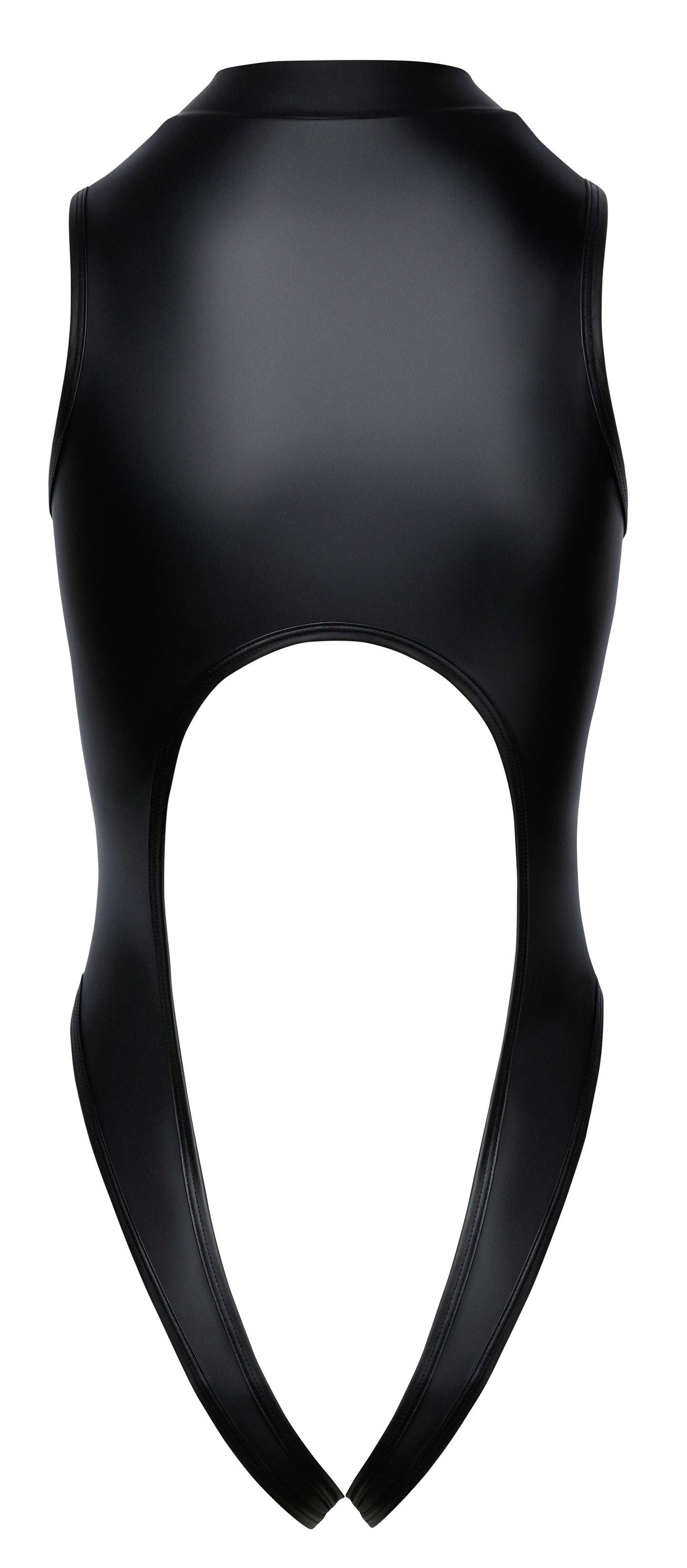 Cottelli Lingerie – Crotchless Body – Black – Crotchless Knickers